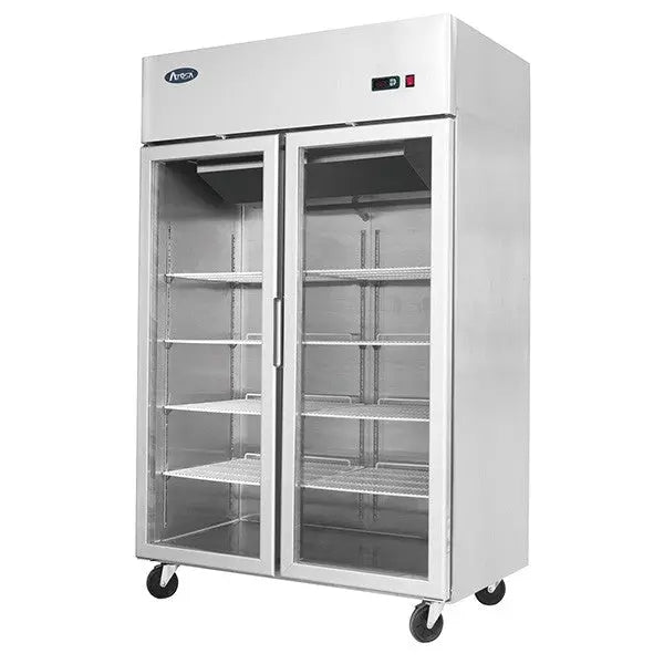 Atosa Top Mounted Glass Door Fridge - 2 Door - MCF8605