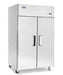 Atosa Top Mounted Upright Fridge - 1314mm - Double Door - MBF8005