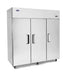 Atosa Top Mounted Upright Fridge - 1976mm - Triple Door - MBF8006