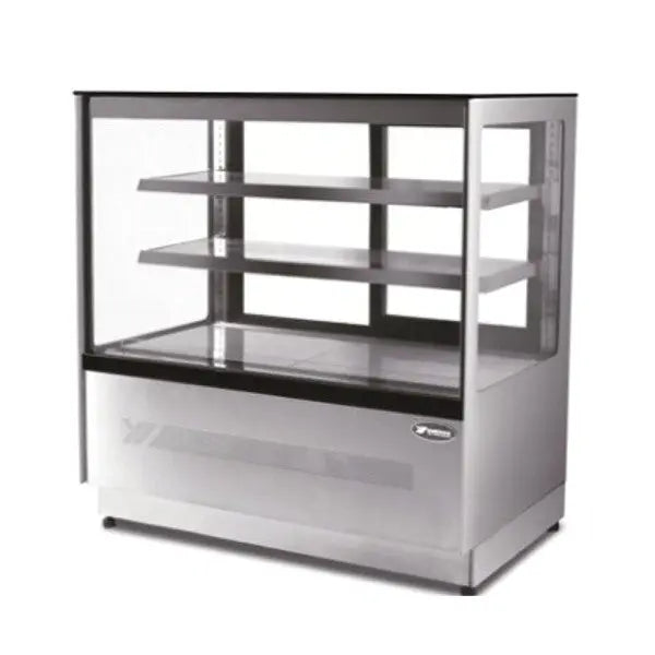 Atosa Upright Square Glass Cake Showcase - 1500mm Display - DF157F