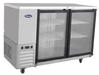 Atosa Stainless Steel Back Bar Fridge - 1467mm - Glass Door - MBB59G