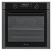 Award 10 Function Built-In Black Steel Oven  Ovens & Ranges