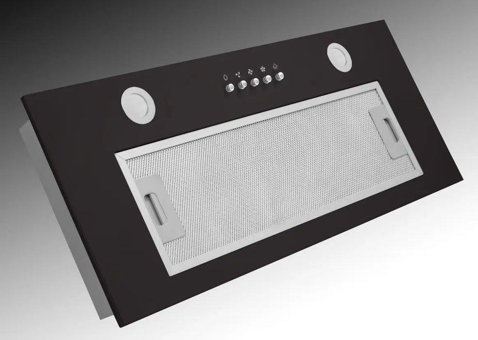 Award 52cm Powerpack Rangehood – Matt Black  Rangehoods