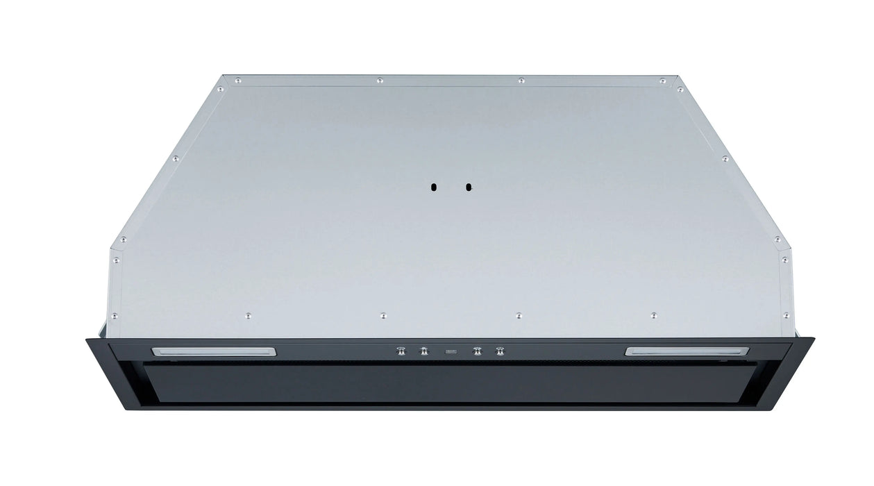 Award 70cm Low Noise Powerpack Rangehood – Black  Rangehoods