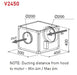 Award Advance Series 112cm Power Pack Remote Ceiling Motor EVO1116S-2450  Rangehoods