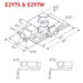 Award Advance Series 95cm Ceiling Cassette with Remote Motor  Ceiling Cassette