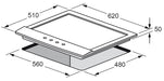 Award Built-In 62cm Gas Hob  Hobs