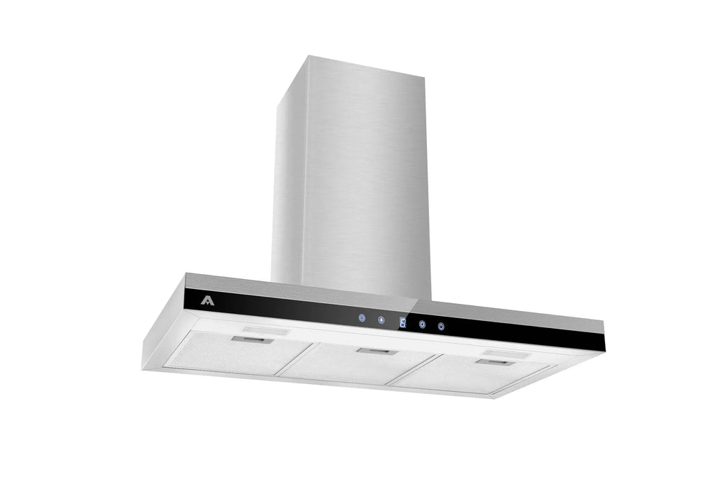 Award Flat Box 90cm Soft-Touch Canopy Rangehood  Rangehoods