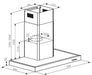 Award Flat Box Canopy Rangehood 90cm  Rangehoods