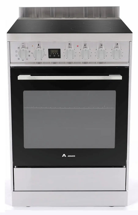 Award Freestanding 60cm Cooker with Ceramic Hob AFEC60S