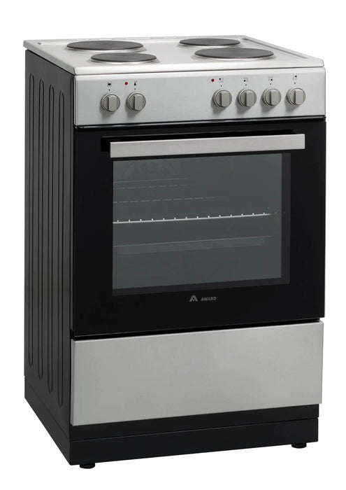 Award Freestanding 60cm Cooker with Solid Hotplates AFEE133/1