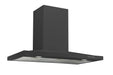 Award Low Profile 90cm Matt Black Canopy Rangehood  Rangehoods