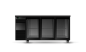 SKOPE BackBar 3 Door Fridge - Black, RH, Remote - BB.3.GSL.r product image