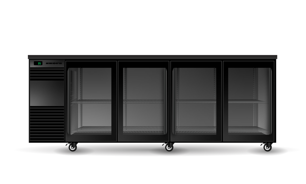 SKOPE BackBar 4 Door Fridge - BB.4.GSL.r product image