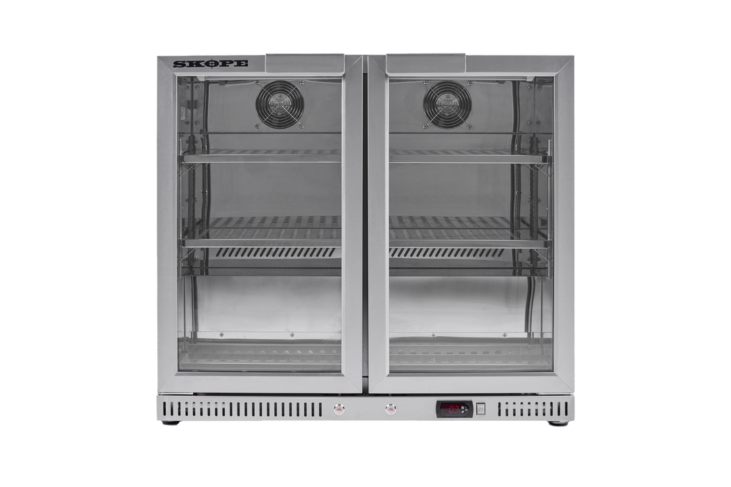 SKOPE Ascend 2 Glass Door Bar Cooler - BC.2.GSW product image