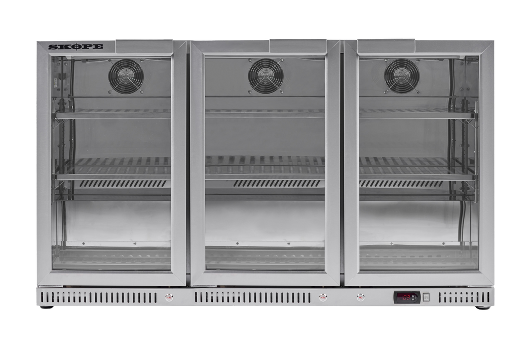 SKOPE Ascend 3 Glass Door Bar Cooler - BC.3.GSW product image