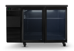 SKOPE BackBar 2 Door Fridge - Black, LH - BB.2.GSL product image