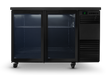 SKOPE BackBar 2 Door Fridge - Black, RH, Remote - BB.2.GSW.r product image