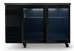 SKOPE BackBar 2 Door Fridge - Black, LH, Remote - BB.2.GSW.r product image
