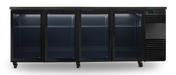 SKOPE BackBar 4 Door Fridge - Black, RH - BB.4.GSW.T product image
