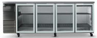 SKOPE BackBar 4 Door Fridge - Stainless, LH - BB.4.GSW product image