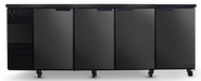 SKOPE BackBar 4 Door Fridge - Black, LH - BB.4.SSW product image