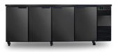 SKOPE BackBar 4 Door Fridge - Black, RH - BB.4.SSW product image