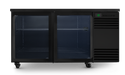 SKOPE BackBar CounterLine 2 Door Fridge - Black, RH - CL.2.GSL product image