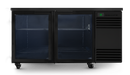 SKOPE BackBar CounterLine 2 Door Fridge - Black, RH - CL.2.GSW.T product image