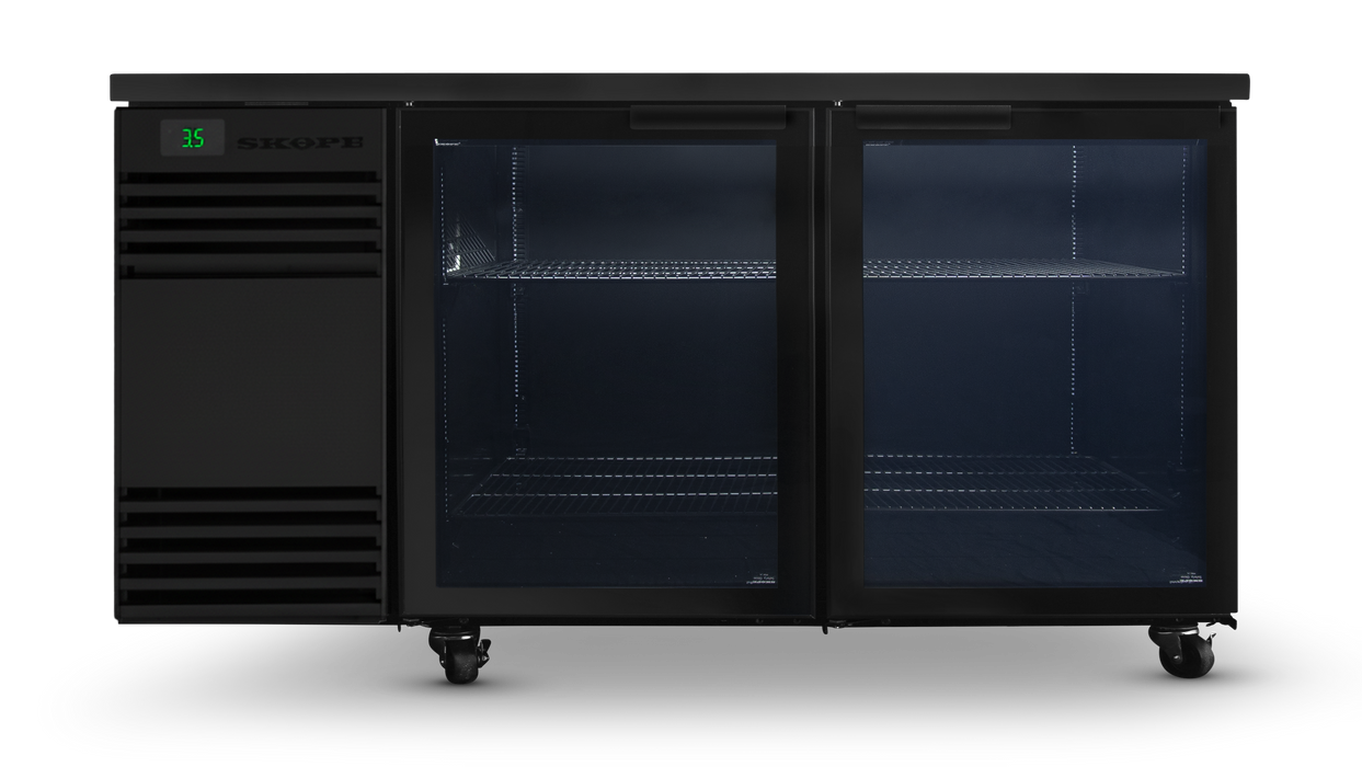 SKOPE BackBar SlimLine 2 Door Fridge - SL.2.GSW.r product image