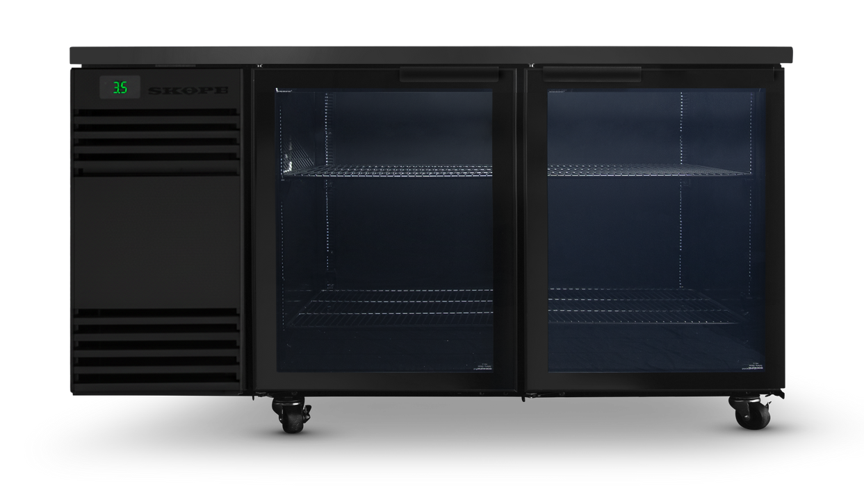 SKOPE BackBar CounterLine 2 Door Fridge - CL.2.GSWr product image