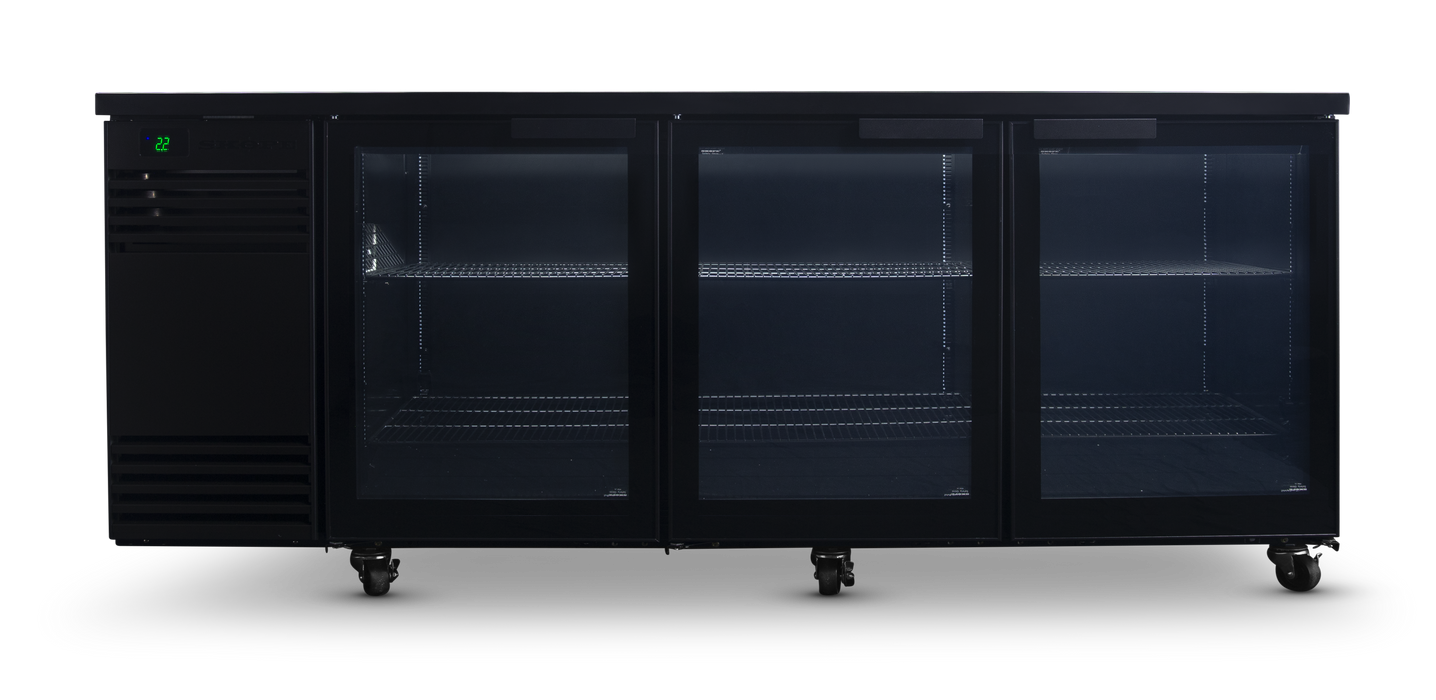 SKOPE BackBar SlimLine 3 Door Fridge - SL.3.GSW.r product image