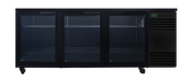 SKOPE BackBar CounterLine 3 Door Fridge - Black, RH - CL.3.GSW product image