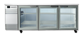 SKOPE BackBar CounterLine 3 Door Fridge - White, LH - CL.3.GSW product image