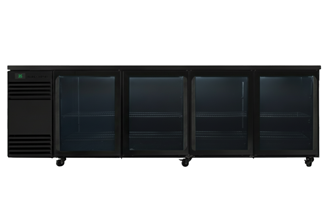 SKOPE BackBar CounterLine 4 Door Fridge - CL.4.GSL product image