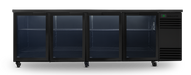 SKOPE BackBar CounterLine 4 Door Fridge - Black, RH - CL.4.GSW.T product image