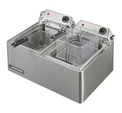 Bakbar - Countertop Twin Tank Electric Fryer  Deep Fryers