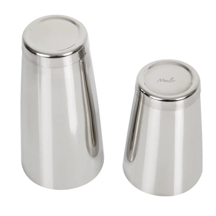 Beaumont Mezclar Tin On Tin Boston Cocktail Shaker – Stainless Steel  Glassware Cocktail