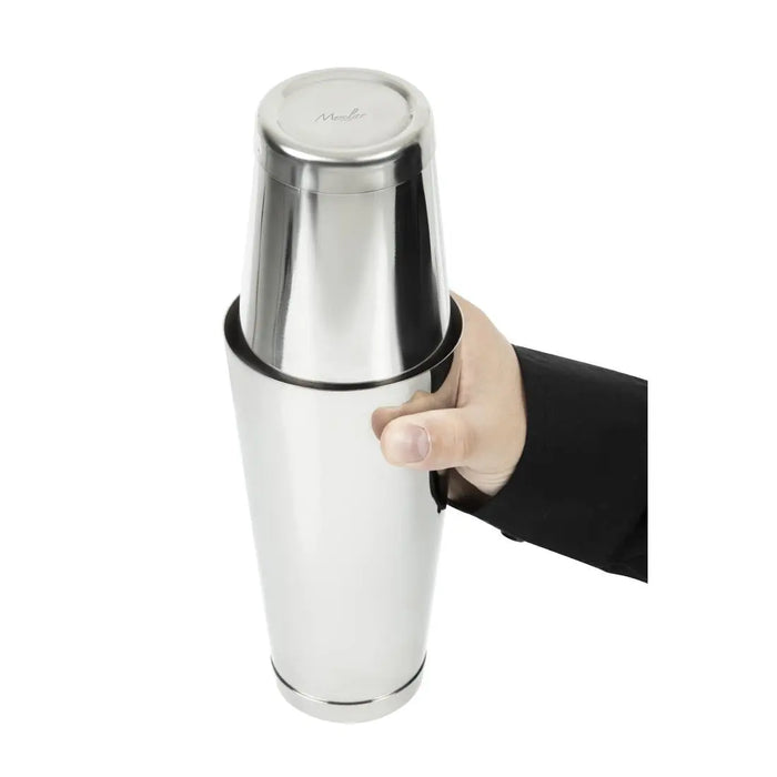 Beaumont Mezclar Tin On Tin Boston Cocktail Shaker – Stainless Steel  Glassware Cocktail