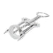 Beaumont Winged Bottle Opener & Corkscrew  Bar Tools