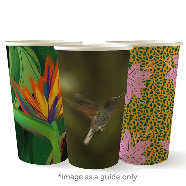 BioPak Art Series Single Wall BioCup  Hot Cups