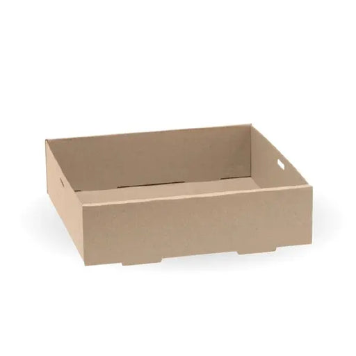 BioPak BioBoard Catering Tray Base  Takeaway Carry Boxes & Trays