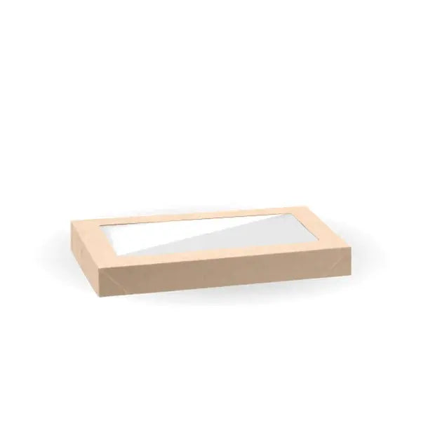 BioPak BioBoard Catering Tray PLA Window Lid  Takeaway Containers