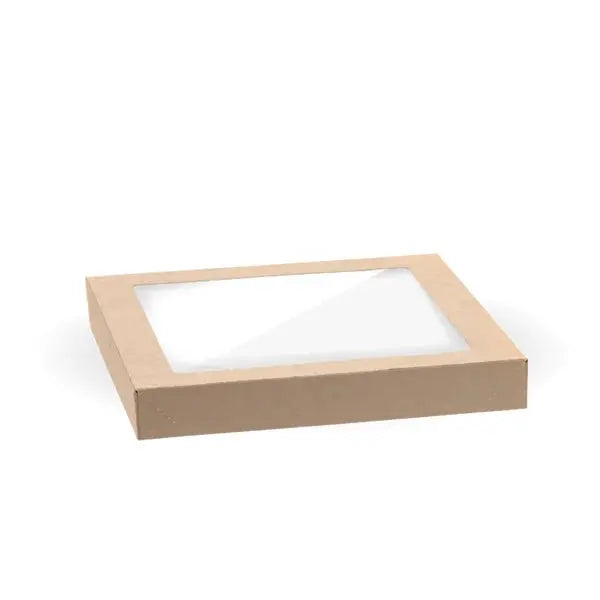 BioPak BioBoard Catering Tray PLA Window Lid  Takeaway Containers