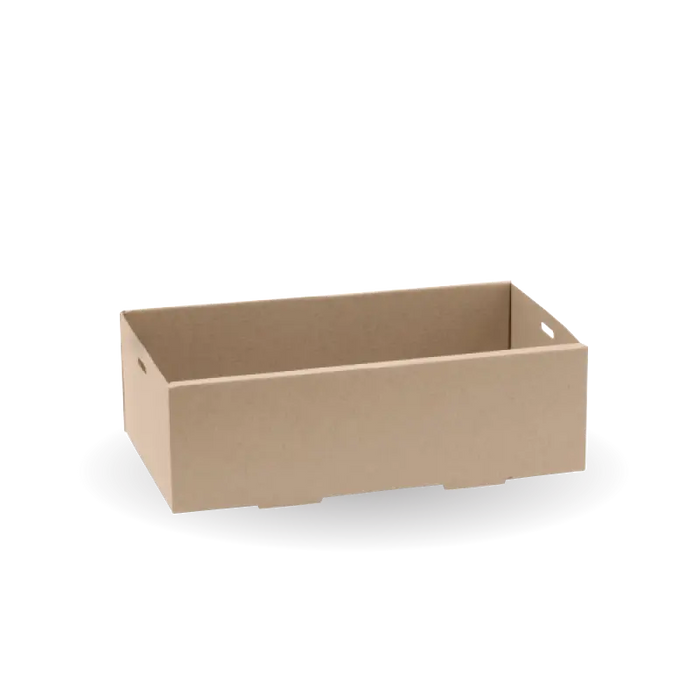 BioPak BioBoard Catering Trays – Extra Small BioBoard Catering Tray Base – carton of 100