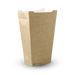 BioPak BioBoard Enclosed Chip Boxes – Unlined Large Enclosed BioBoard Chip Box – carton of 800