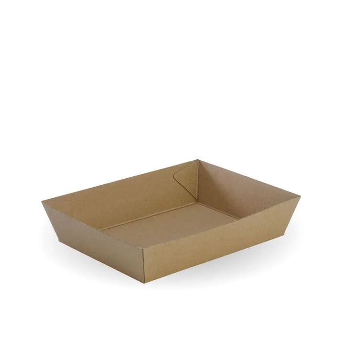 BioPak BioBoard Fluted Food Trays – BioBoard Tray #3