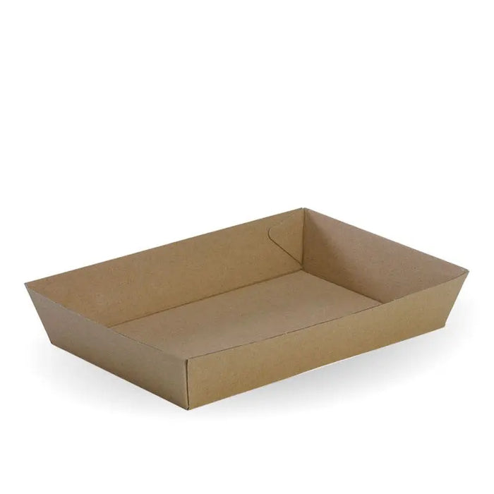 BioPak BioBoard Fluted Food Trays – Bioboard Tray #4