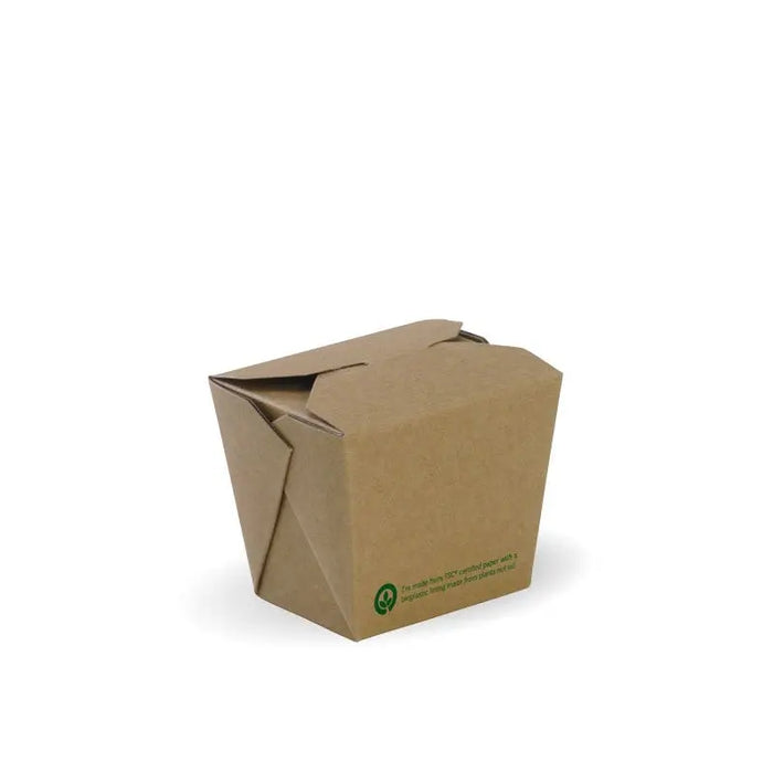 BioPak BioBoard Noodle Boxes – 240ml - 8oz BioBoard Noodle Box