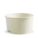 BioPak BioBoard Paper Salad Bowls – 1,000ml Large White BioBowl – carton of 400